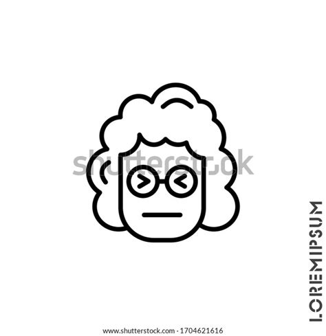 Angry Face Emoji Girl Woman Icon Stock Vector (Royalty Free) 1704621616 ...