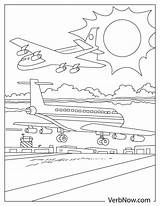Free AIRPLANE Coloring Pages For Download Printable PDF sketch template
