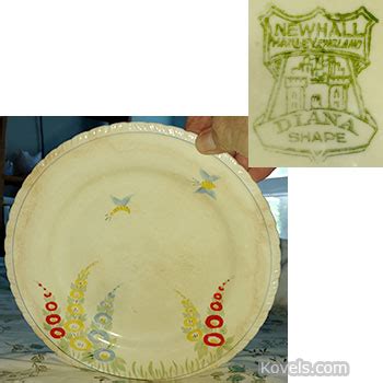 New Hall Plates – Kovels