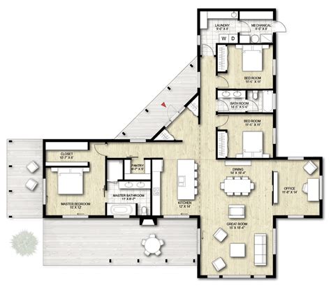 3 Bedroom House Plans - Unique Floor Plans For Modern Families