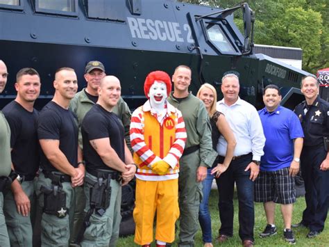 The Rockford Police Department Welcomes Ronald McDonald to NNO ...