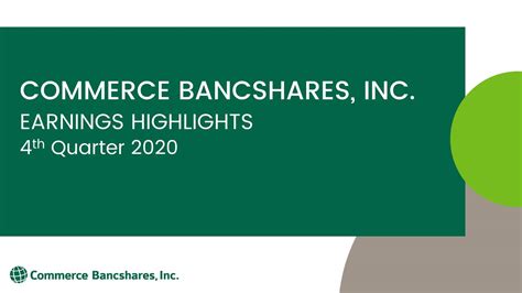 Commerce Bancshares, Inc. 2020 Q4 - Results - Earnings Call Presentation (NASDAQ:CBSH) | Seeking ...