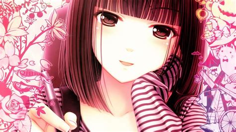 Pink Anime Girl Wallpapers - Top Free Pink Anime Girl Backgrounds - WallpaperAccess