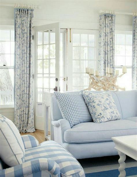 Pin by Pinner on Bluebird Cottage ♡ | Blue and white living room ...