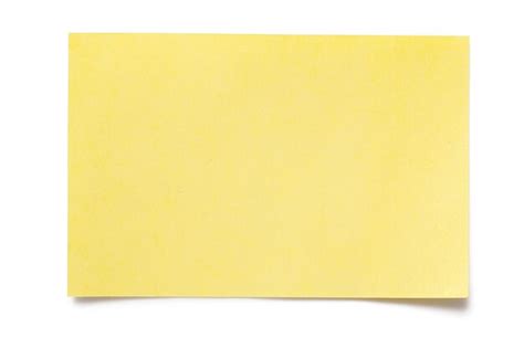 Premium Photo | Yellow color sticky notes