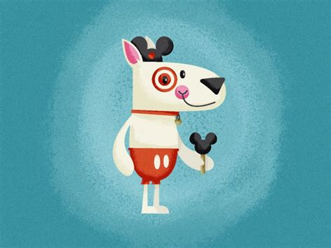 Bullseye Goes To Disney | Disney artwork, Disney art, Disney