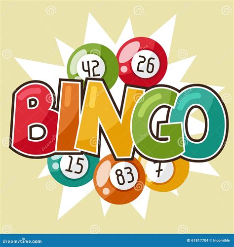 Bingo Or Lottery Card With Balls And Lotto Machine. Cartoon Vector | CartoonDealer.com #161084201