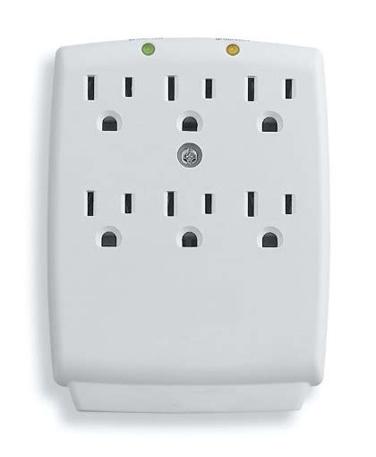 Outlet wall-mount surge hidden camera