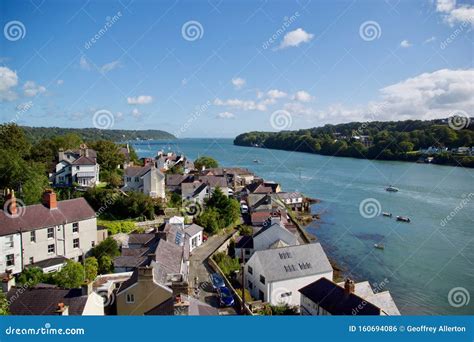 A View of Menai Straits from the Bridge Editorial Photo - Image of ...