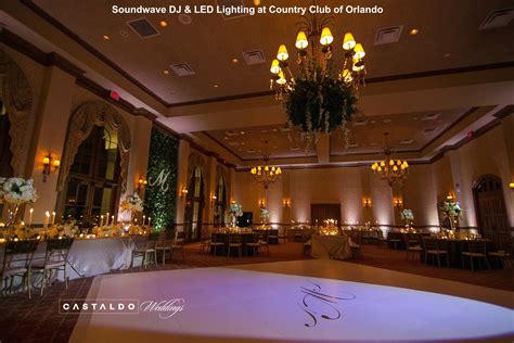 Country Club of Orlando - Soundwave Entertainment | Wedding DJs, LED Lighting Design, Orlando ...