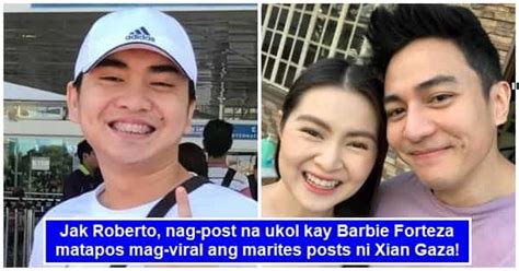 Jak Roberto shows love for Barbie Forteza after Xian Gaza’s posts went viral | Flipboard