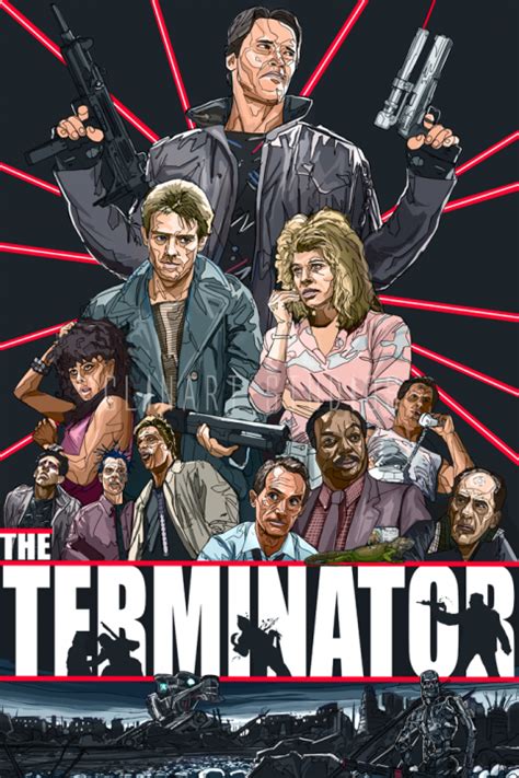 Terminator 1984 | Poster By Clinartstudios