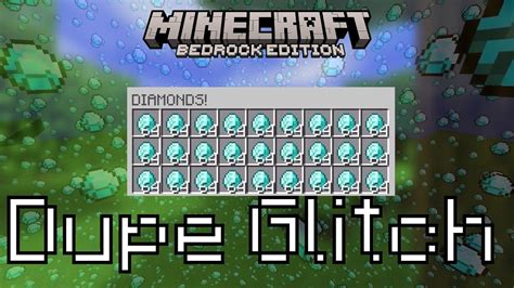 OP Dupe Glitch! Minecraft Bedrock - YouTube