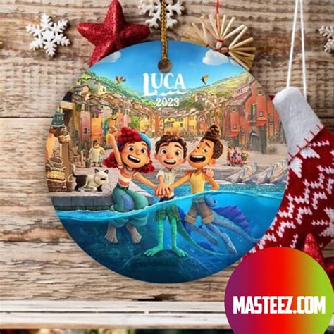 Luca Celebrate Disney 100 Christmas Tree Decorations 2023 Xmas Ornament - Masteez