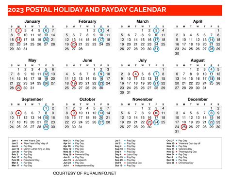 Usps 2024 Holiday Schedule Printable