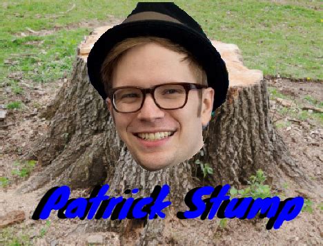 Tags: #fob #falloutboy #patrickstump Patrick Stump, Tree Stump, Stumped, Fall Out Boy, Tags ...