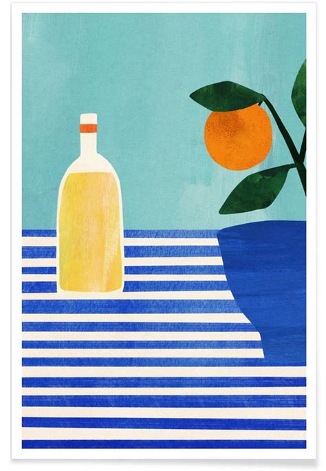 Orange Juice Poster | JUNIQE