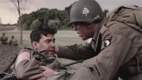 Damian Lewis Ron Livingston Band Of Brothers