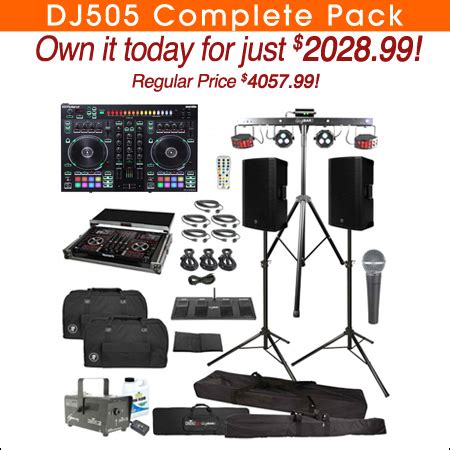 DJ Equipment Packages | Specials | Chicago DJ Equipment | 123DJ