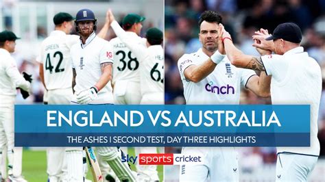 England vs Australia | Day three, full highlights | Video | Watch TV ...