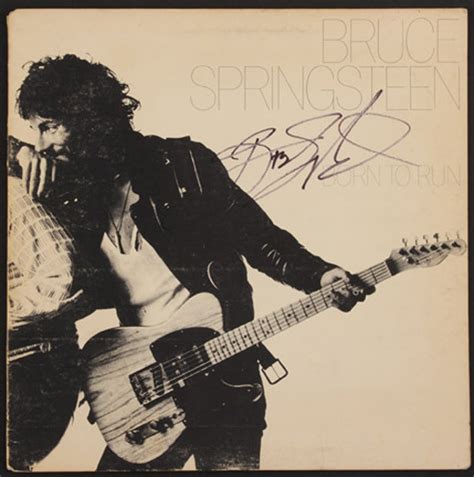 Lot Detail - Bruce Springsteen Signed "Born To Run" Album