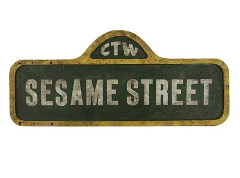 Sesame Street Sign | National Museum of American History