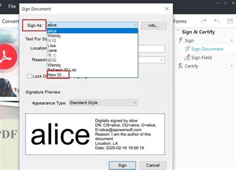 Three Methods to Add/insert a Signature to PDF Document