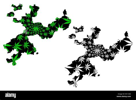 Solothurn (Cantons of Switzerland, Swiss cantons, Swiss Confederation) map is designed cannabis ...