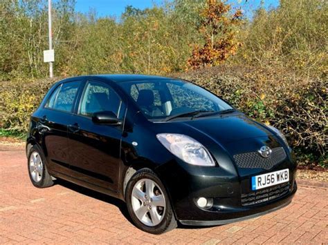 2006 Toyota Yaris 1.3 VVT-i T Spirit MMT Automatic Black A/C 5 Door 26,000 Miles | in Hartley ...