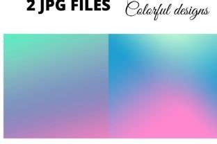 Blue Pink Green Abstract Art Graphic by CREATILORY · Creative Fabrica