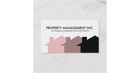 Property Management Business Cards | Zazzle