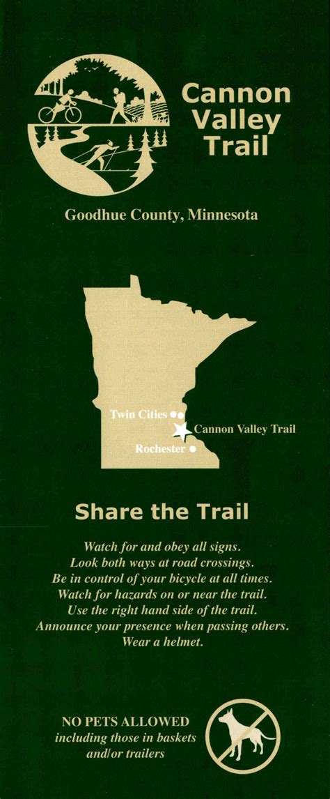 Cannon Valley Trail Map - Printed - Cannon Valley Trail