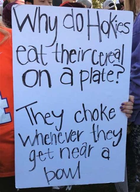 The Funniest College Football Signs You'll See All Day 25 Pics