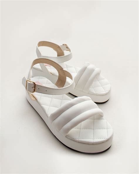 White Sandals Wedges – CROZA WEAR LTD