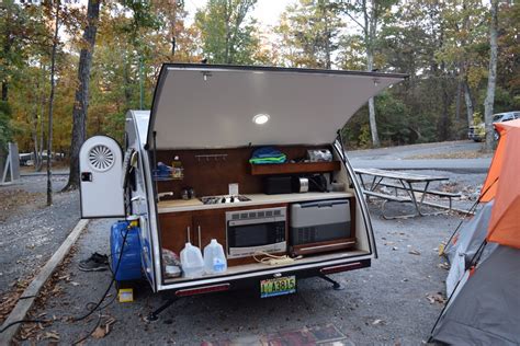 First Camping Trip - Big Guy Tiny Trailer