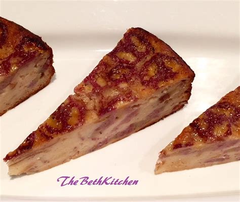 Bánh Chuối Nướng - Baked Banana Cake