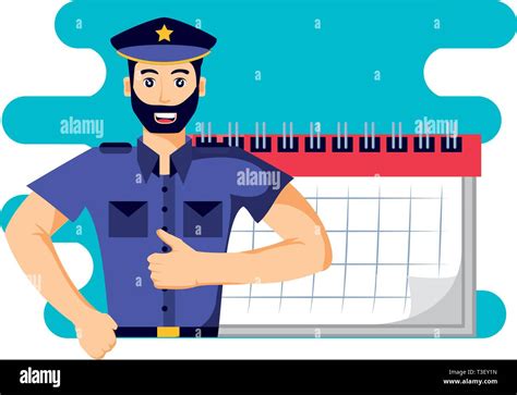 Police Officer Calendar