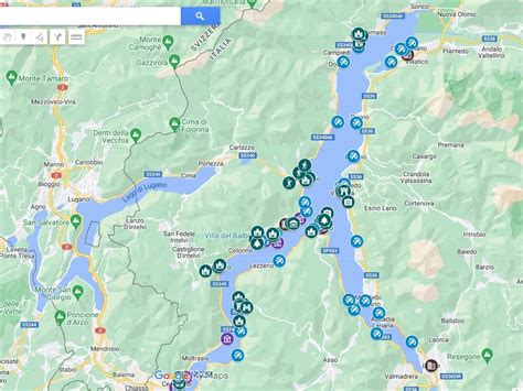 Map Of Lake Como Region - Layne Myranda