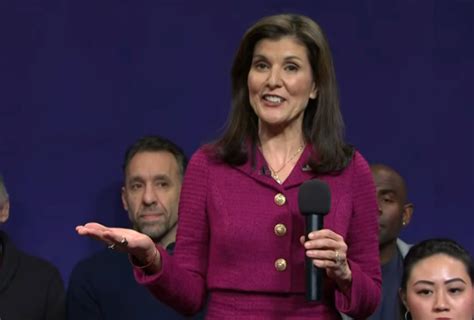 'SNL' The Real Nikki Haley Crashes Trump's CNN Town Hall [VIDEO]