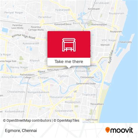 Egmore stop - Routes, Schedules, and Fares