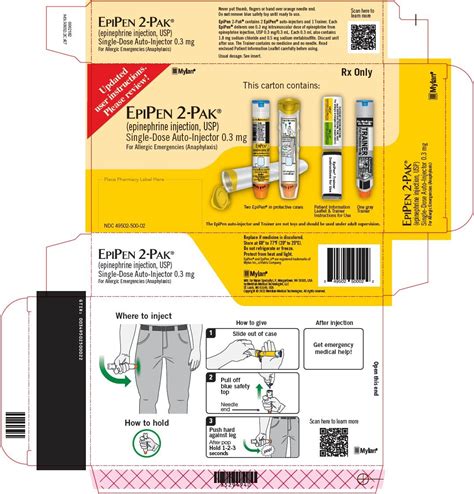 EpiPen: Package Insert / Prescribing Information