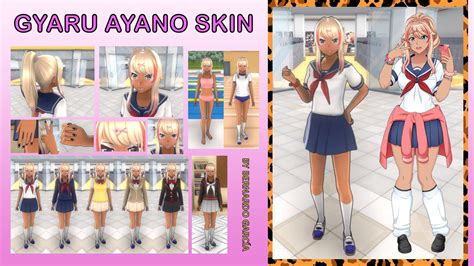 GYARU SKIN Yandere Simulator by estbagr2004 on DeviantArt