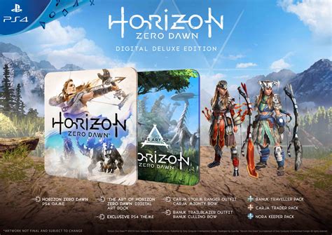 Horizon Zero Dawn pre-order bonuses and special editions detailed ...