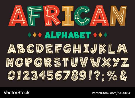 African Tribal Font