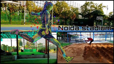 Noida stadium full tour - YouTube