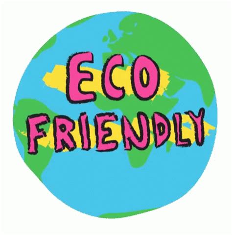 Eco Friendly Organic Sticker - Eco Friendly Organic Green Day - Discover & Share GIFs