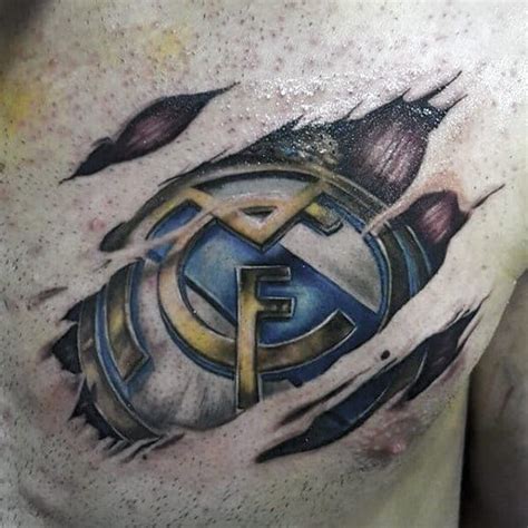 60 Epic Real Madrid Tattoo Designs for Men | Tattoo designs men, Strong tattoos, Tattoo designs