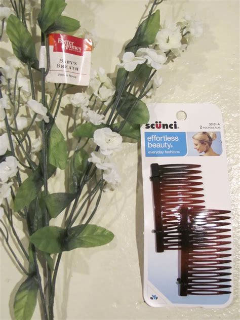 This Time Around: DIY: Floral Hair Combs