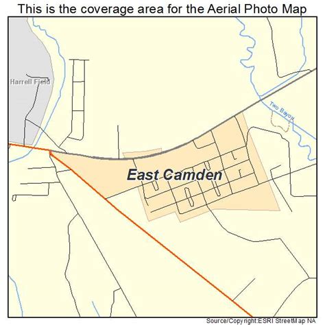 Aerial Photography Map of East Camden, AR Arkansas