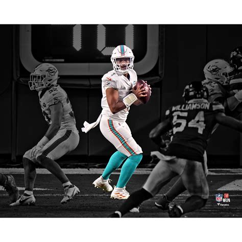 Tua Tagovailoa Miami Dolphins Unsigned Spotlight Photograph